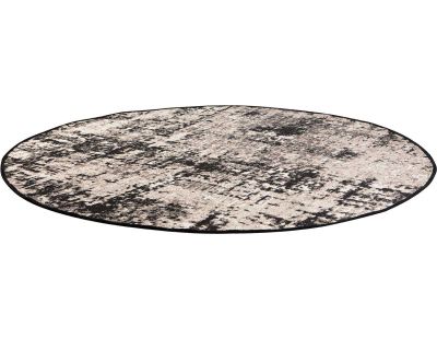 Tapis extérieur en polypropylène Catania 160 cm (Noir)
