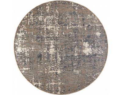 Tapis extérieur en polypropylène Catania 160 cm (Gris)