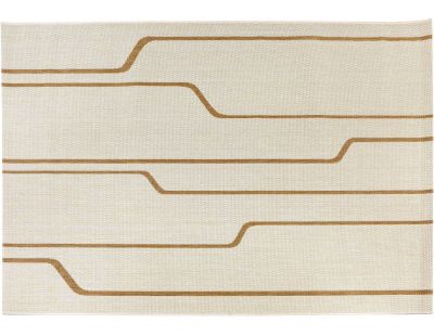 Tapis extérieur en polypropylène Damon naturel (290 x 200 cm)