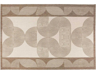 Tapis extérieur en polypropylène Etna 120 x 170 cm (Naturel)