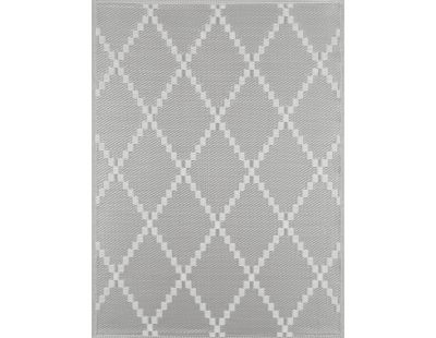 Tapis extérieur en polypropylène gris Scoobi 340 (280 x 180 cm)
