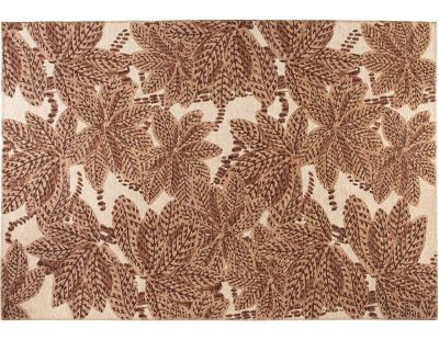 Tapis extérieur en polypropylène recyclé Ariane rouille (230 x 160 cm)