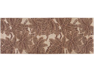 Tapis extérieur en polypropylène recyclé Ariane rouille (80 x 200 cm)