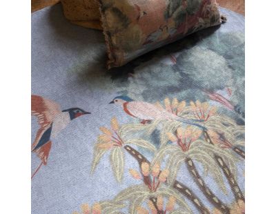 Tapis extérieur rond en polyester Lola 160 cm
