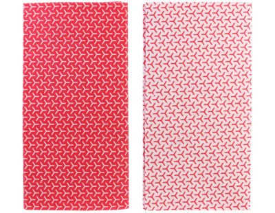 Tapis fraicheur pour frigo (Lot de 2) (Rouge)