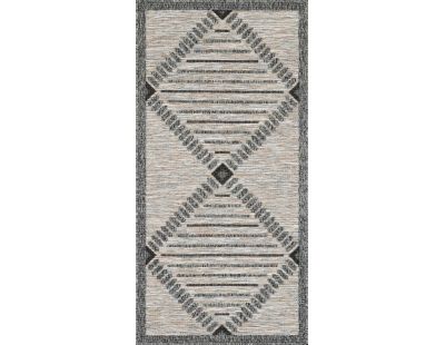 Tapis intérieur extérieur gris Acapulco 1672 (70 x 140 cm)