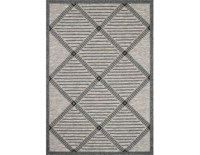 Tapis intérieur extérieur gris Acapulco 1672 (120 x 160 cm)