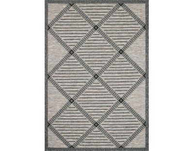 Tapis intérieur extérieur gris Acapulco 1672 (120 x 160 cm)