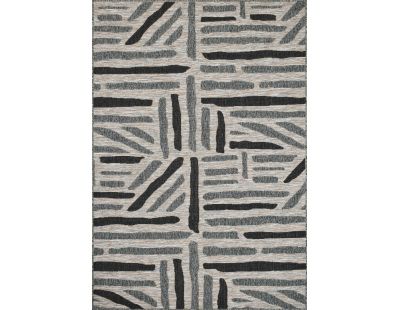 Tapis intérieur extérieur gris Acapulco 1689 (120 x 160 cm)