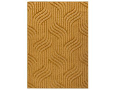 Tapis intérieur extérieur en polypropylène Fira 989 jaune (150 x 80 cm)