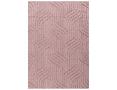 Tapis intérieur extérieur en polypropylène Fira 989 rose (290 x 200 cm)