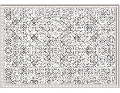 Tapis intérieur extérieur en vinyle carreaux marocains (200 x 140 cm)