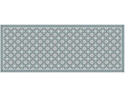 Tapis intérieur extérieur en vinyle carreaux portuguais (180 x 70 cm)