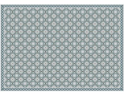 Tapis intérieur extérieur en vinyle carreaux portuguais (240 x 170 cm)