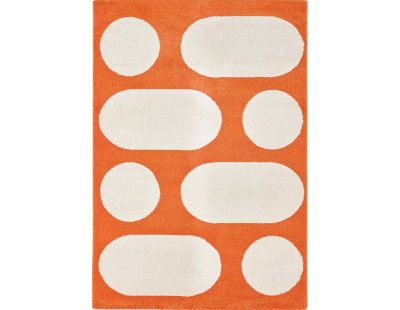 Tapis intérieur à poils longs Swing 381 orange (160 x 230 cm)