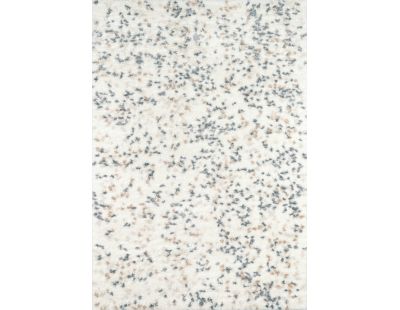 Tapis intérieur en polyester poils longs Alena confettis (150 x 80 cm)