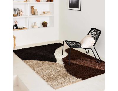 Tapis intérieur en polypropylène Vivara 1060 marron (200 x 280 cm)