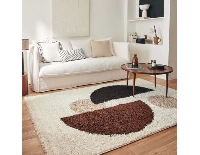 Tapis intérieur en polypropylène Vivara 1064 marron (200 x 280 cm)
