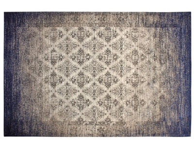 Tapis jacquard bleu (280 cm)
