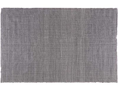 Tapis de jardin en plastique recyclé tissé 120 x 180 cm (Gris)