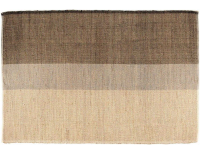 Tapis en jonc de mer Karan Carbone (160 x 230 cm)