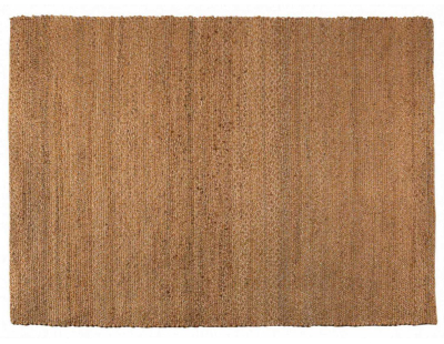 Tapis en jute et coton Elliot bronze (120 x 170 cm)