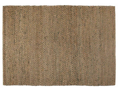 Tapis en jute et coton Elliot fougère (120 x 170 cm)