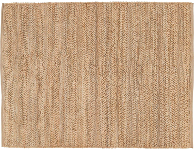 Tapis en jute et coton Pippa naturel (200 x 290 cm)