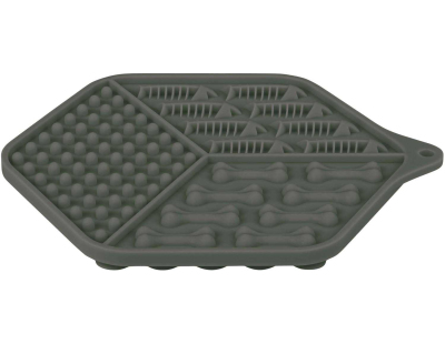 Tapis à lécher en silicone pour chat (Gris)