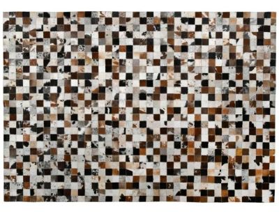 Tapis en peau de vache véritable (Patchwork)