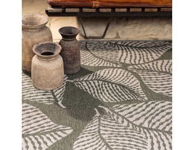 Tapis en polyester recyclé Flora (230 x 160 cm)