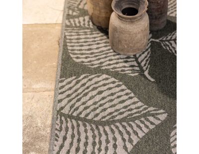 Tapis en polyester recyclé Flora (290 x 200 cm)