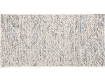 Tapis en polypropylène acier Evora (110 x 60 cm)