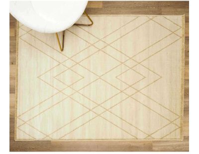 Tapis en polypropylène fil métallisé Londres 150 x 200 cm