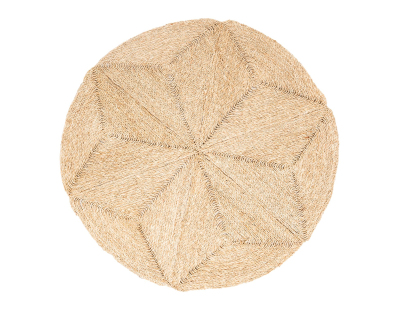 Tapis rond en jonc Kaate (Diamètre 120cm)
