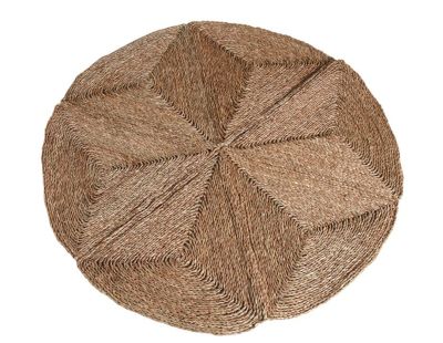 Tapis rond en jonc Kaate (Diamètre 180cm)