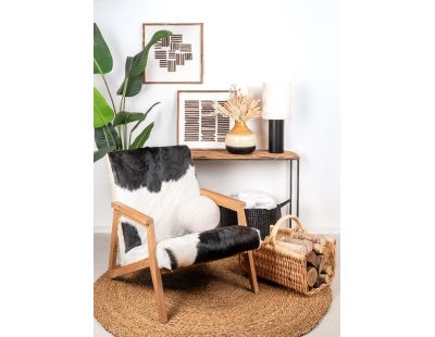 Tapis rond en jonc de mer naturel Siz (Diamètre 180cm)