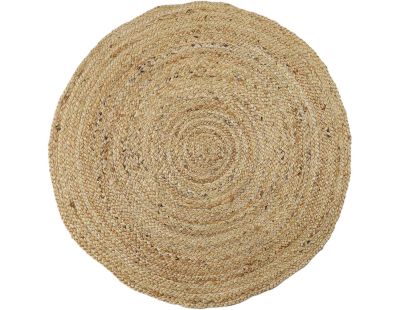 Tapis rond en jute (Diamètre 80 cm)