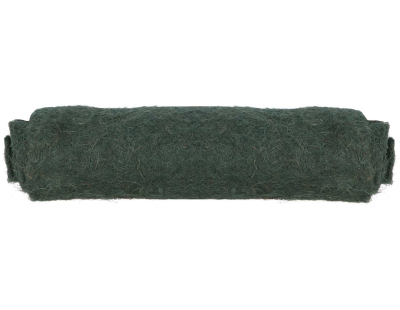 Tapis en toile de jute en rouleau 150 x 50 cm (Verte)