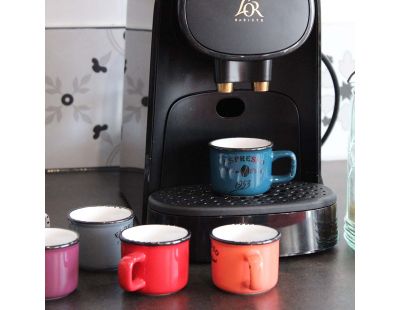 Tasses colorées en céramique Bistrot (Lot de 6) (10 cl - Espresso)