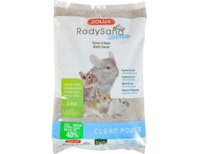 Terre à bain pour chinchillas 2 kg