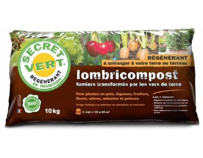 Terreau lombricompost régénérant (10 kg)