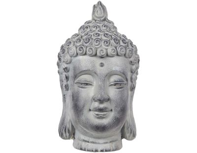 Tête de bouddha en magnésia 42 cm