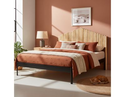 Tête de lit en teck naturel - Arthur