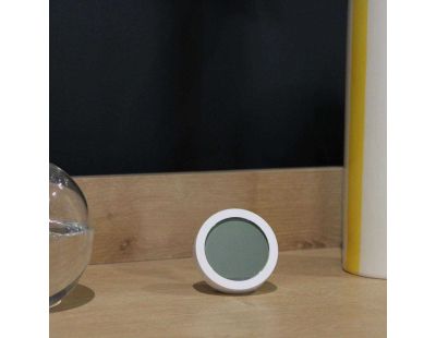 Thermomètre intérieur électronique rond