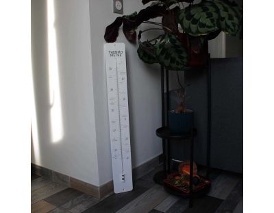 Thermomètre en métal géant 90 cm Déco