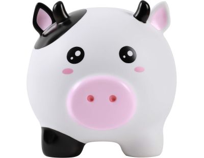 Tirelire animal en plastique (Vache)