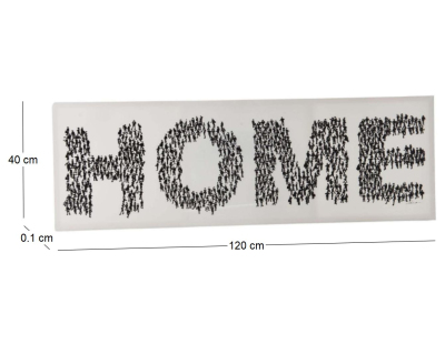 Toile Home 120 x 40 cm