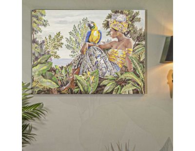 Toile décorative Kenda 120 x 3 x 90 cm