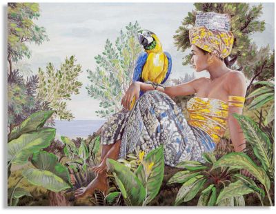 Toile décorative Kenda 120 x 3 x 90 cm